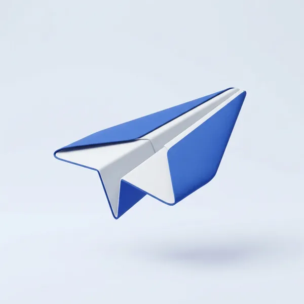 A paper plane