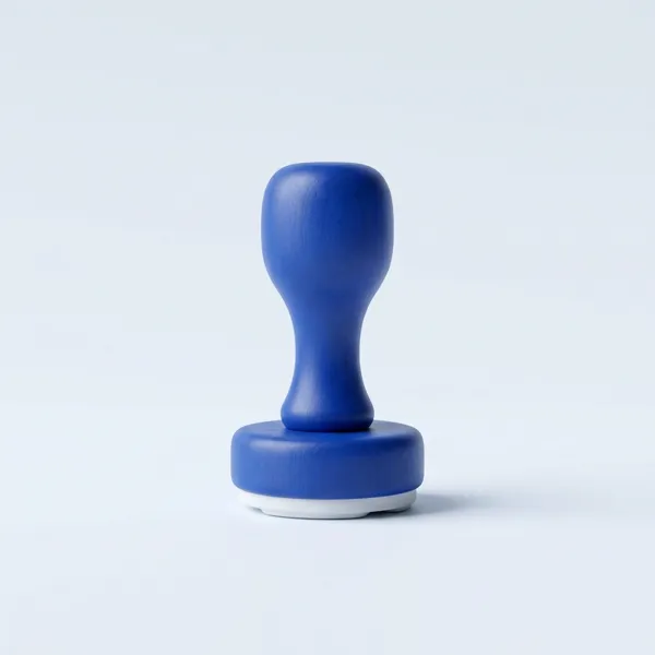 A rubber stamp